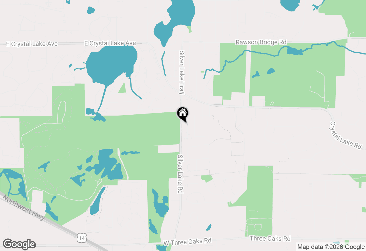 Map of 6712 Silver Lake Road, Cary, IL 60013