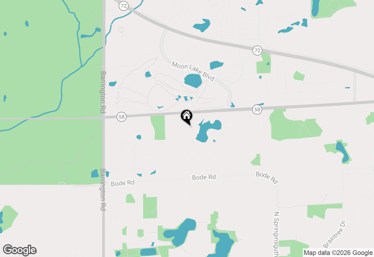 Map of 2042 Windemere Circle, Schaumburg, IL 60194