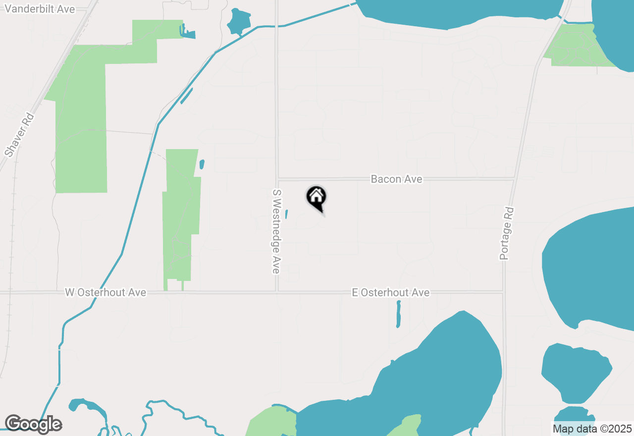 Map of 10174 Point O Woods Drive, Portage, MI 49002