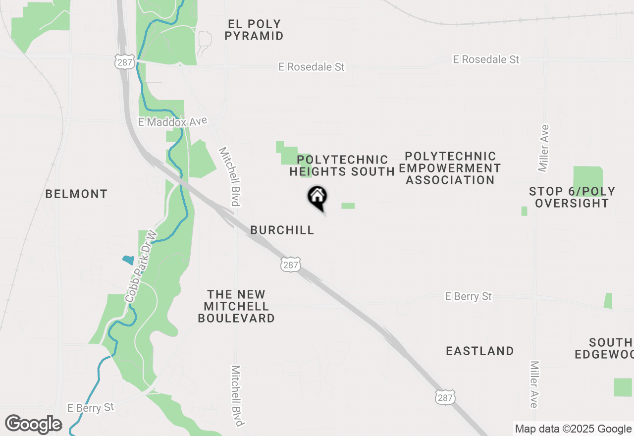 Map of 3000 Burchill Road S, Fort Worth, TX 76105