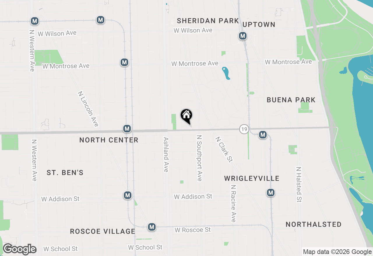 Map of 1446 W Irving Park Road #2, Chicago, IL 60613