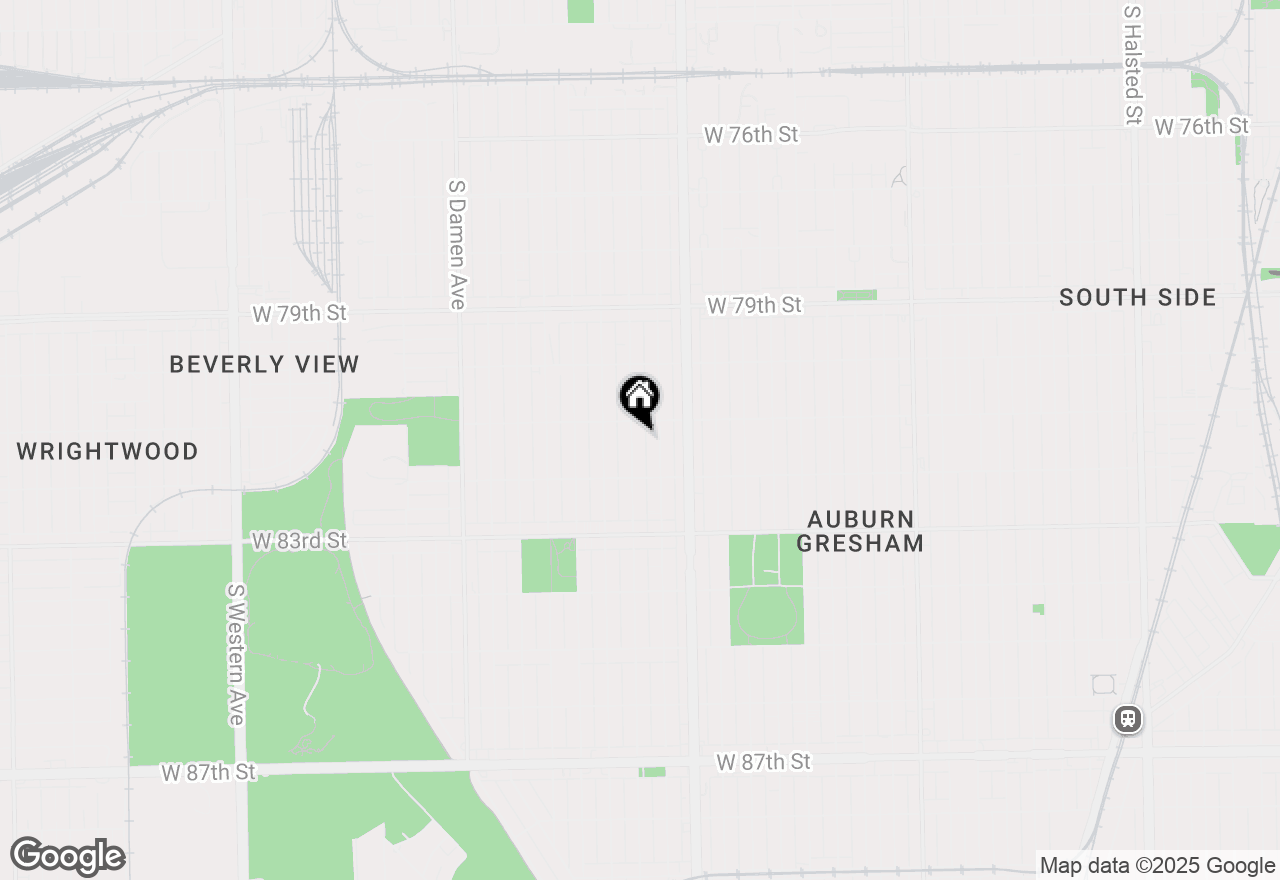 Map of 8119 S Paulina Street, Chicago, IL 60620