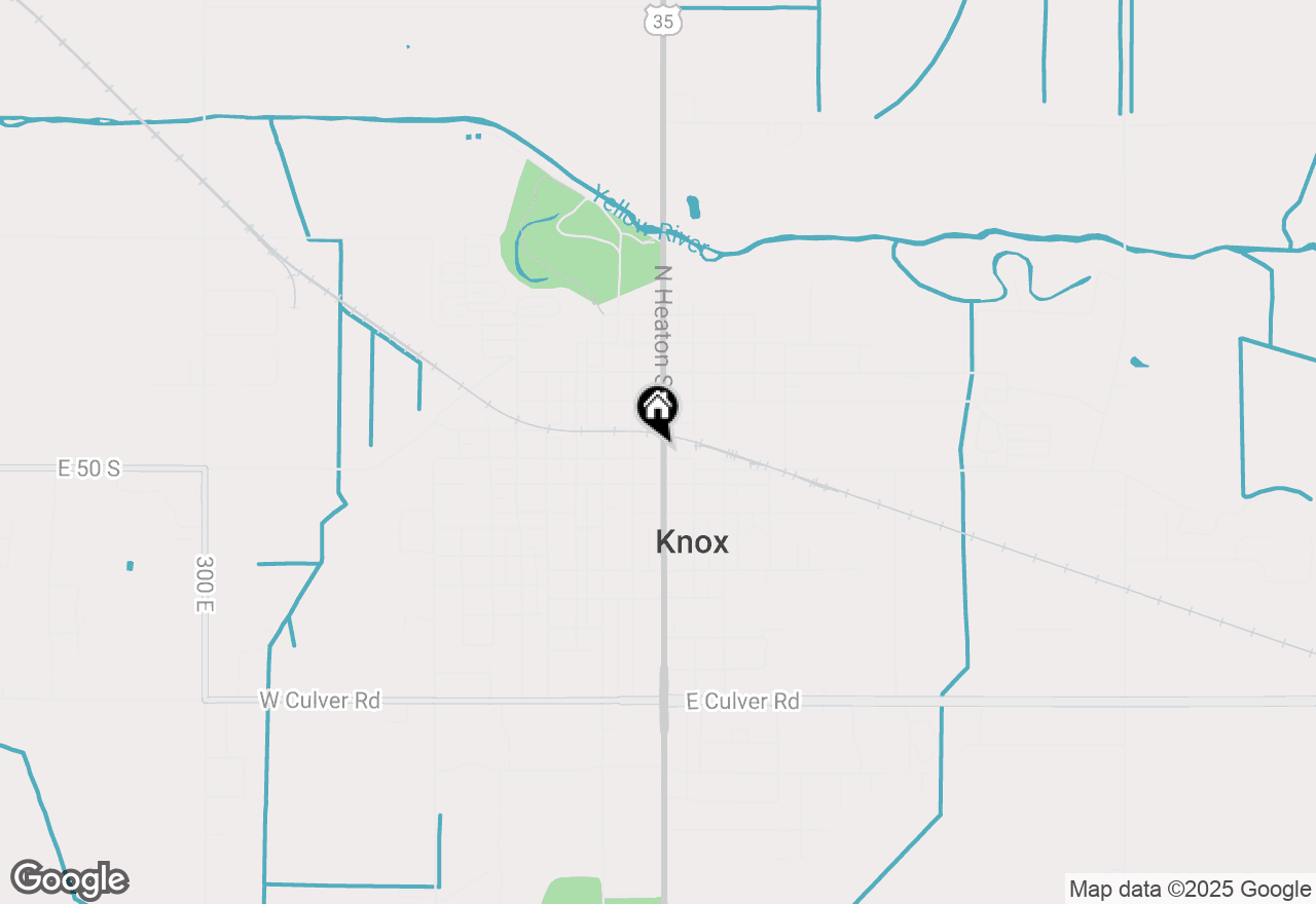 Map of 103 S Heaton Street, Knox, IN 46534