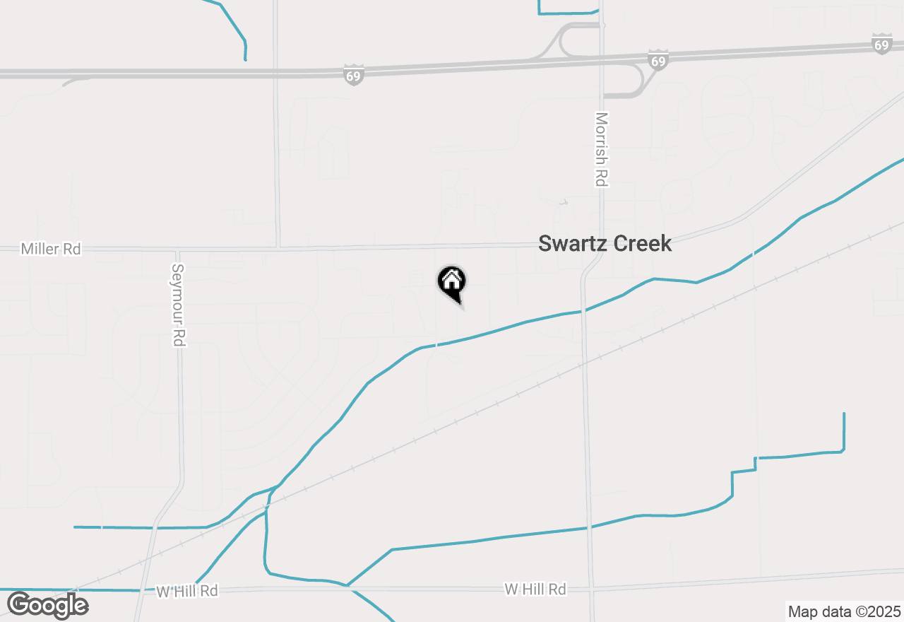 Map of 5108 Mclain Street, Swartz Creek, MI 48473