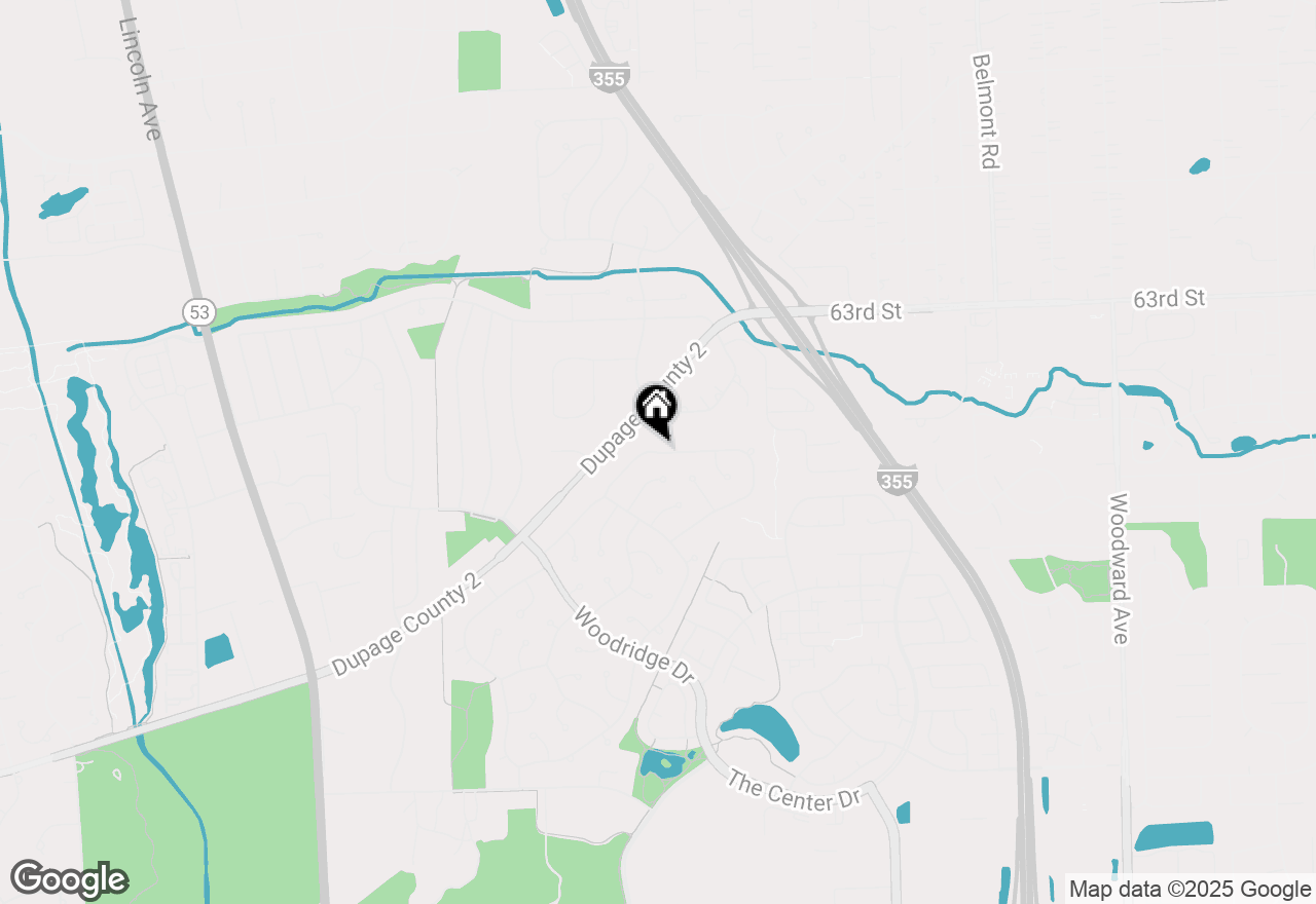 Map of 2640 Mitchell Drive #5, Woodridge, IL 60517