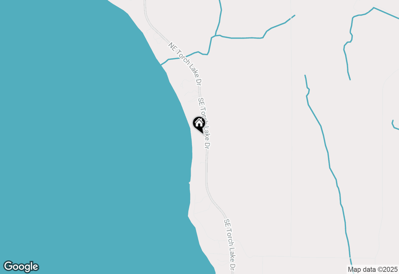 Map of 133 N East Torch Lake Drive, Central Lake, MI 49622