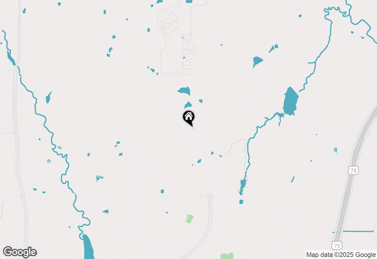 Map of 3105 Euclid Way, Mckinney, TX 75071
