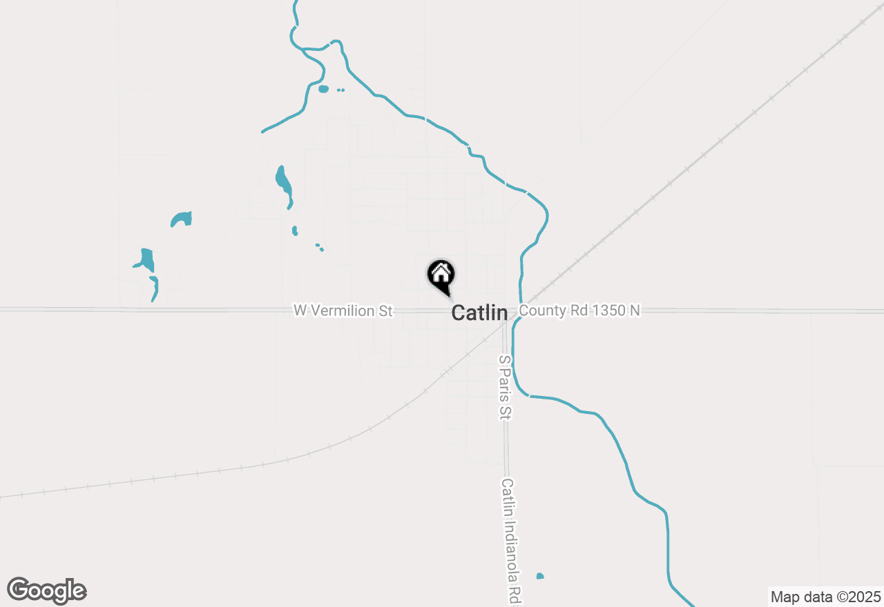 Map of 201 W Vermilion Street, Catlin, IL 61817