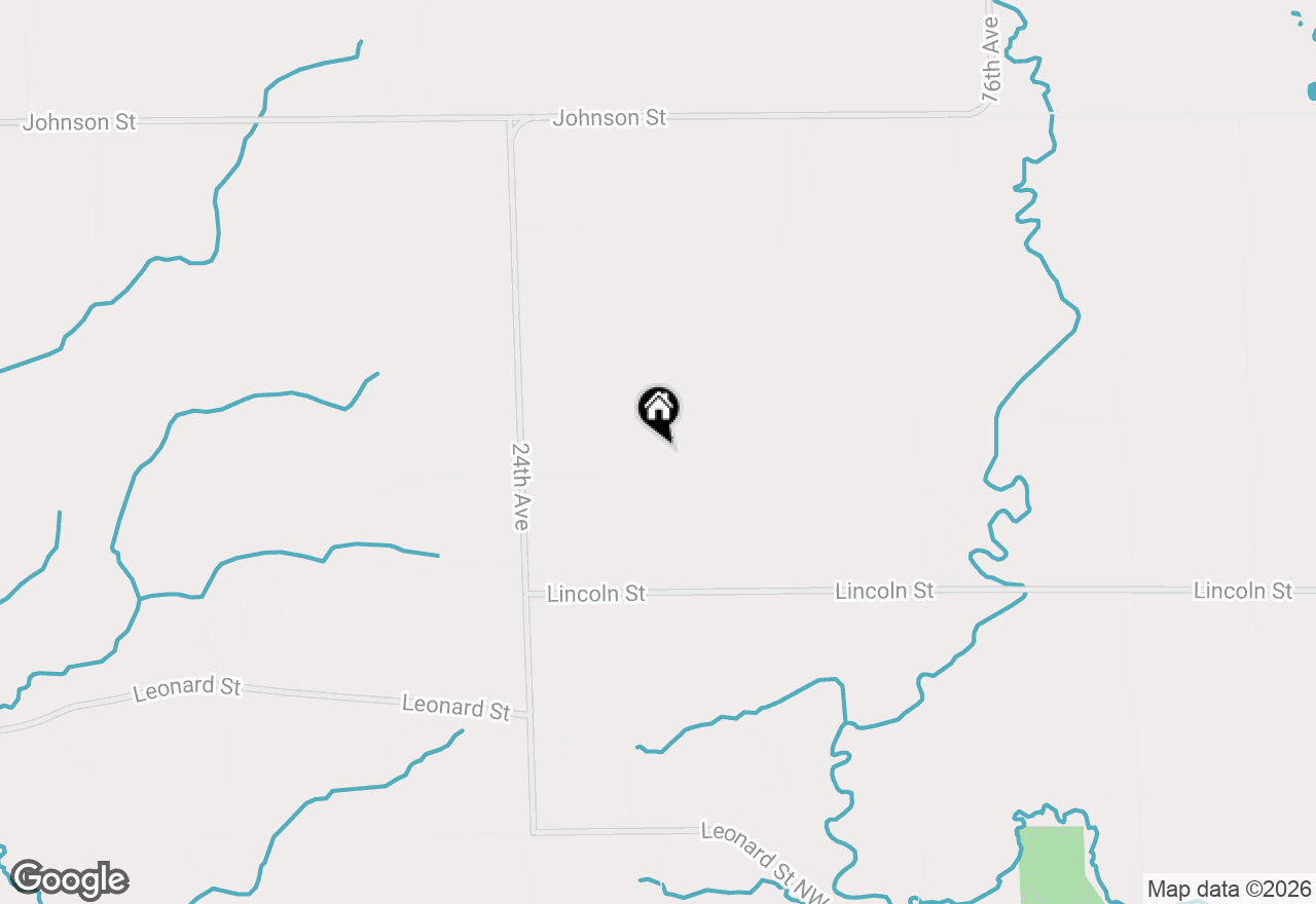 Map of 12996 24th Avenue, Marne, MI 49435