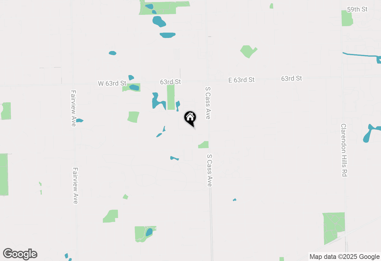 Map of 49 W 66th Street #1, Westmont, IL 60559