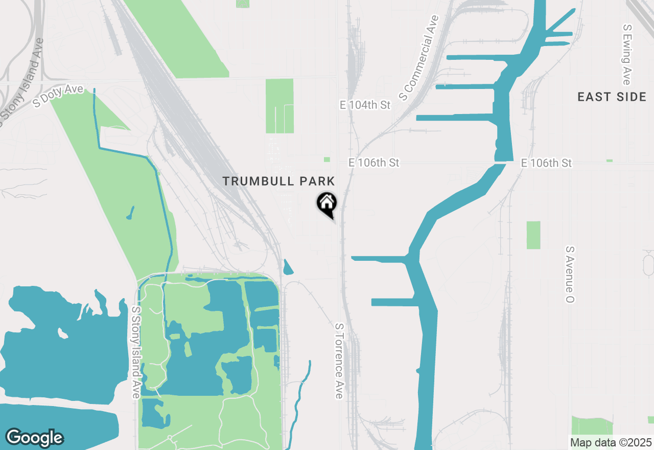 Map of 10805 S Hoxie Avenue, Chicago, IL 60617