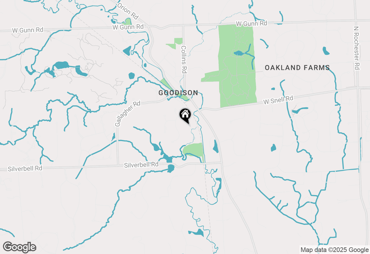 Map of 4770 Forest Ridge Court, Rochester, MI 48306