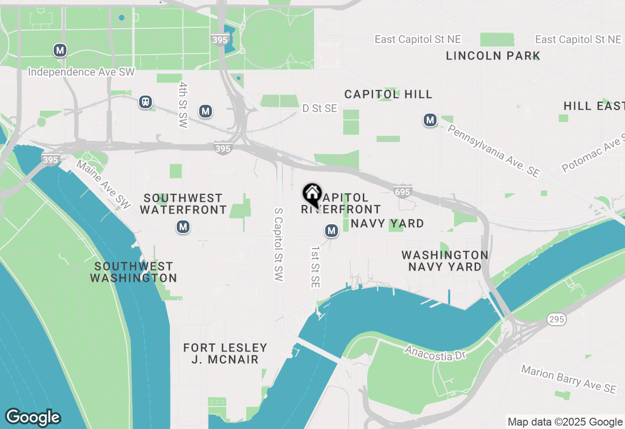 Map of 1025 1st Street Se #716, Washington, DC 20003