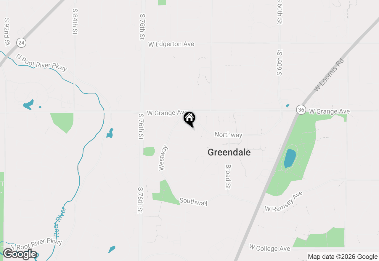 Map of 5611 Apricot Ct, Greendale, WI 53129