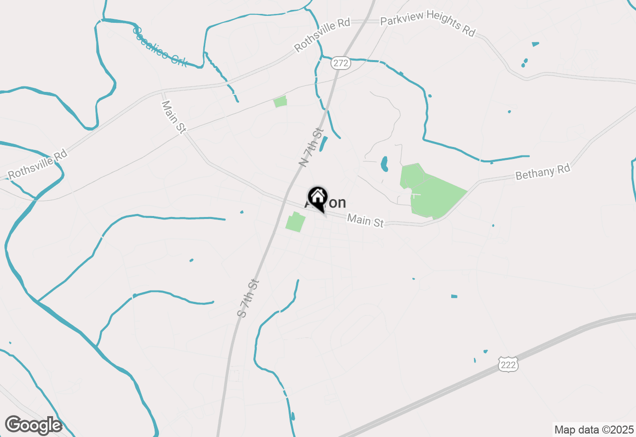 Map of 19 S 9th Street, Akron, PA 17501