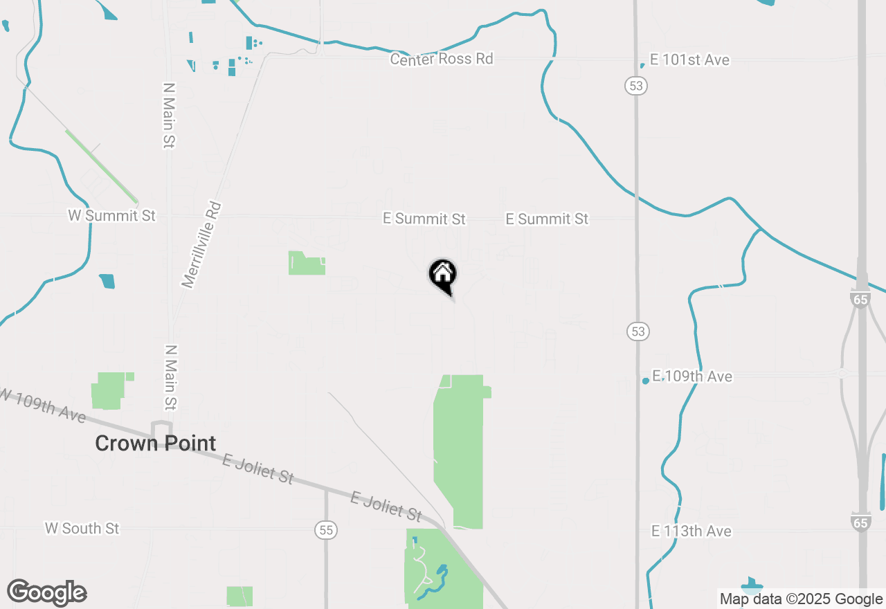 Map of 1350 E North Street #116, Crown Point, IN 46307