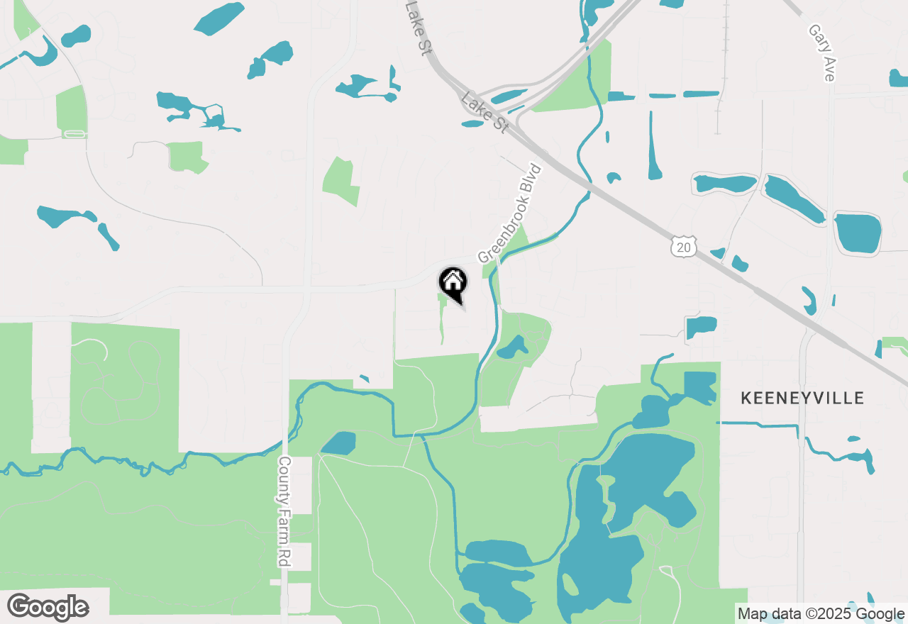 Map of 1519 Turner Lane, Hanover Park, IL 60133
