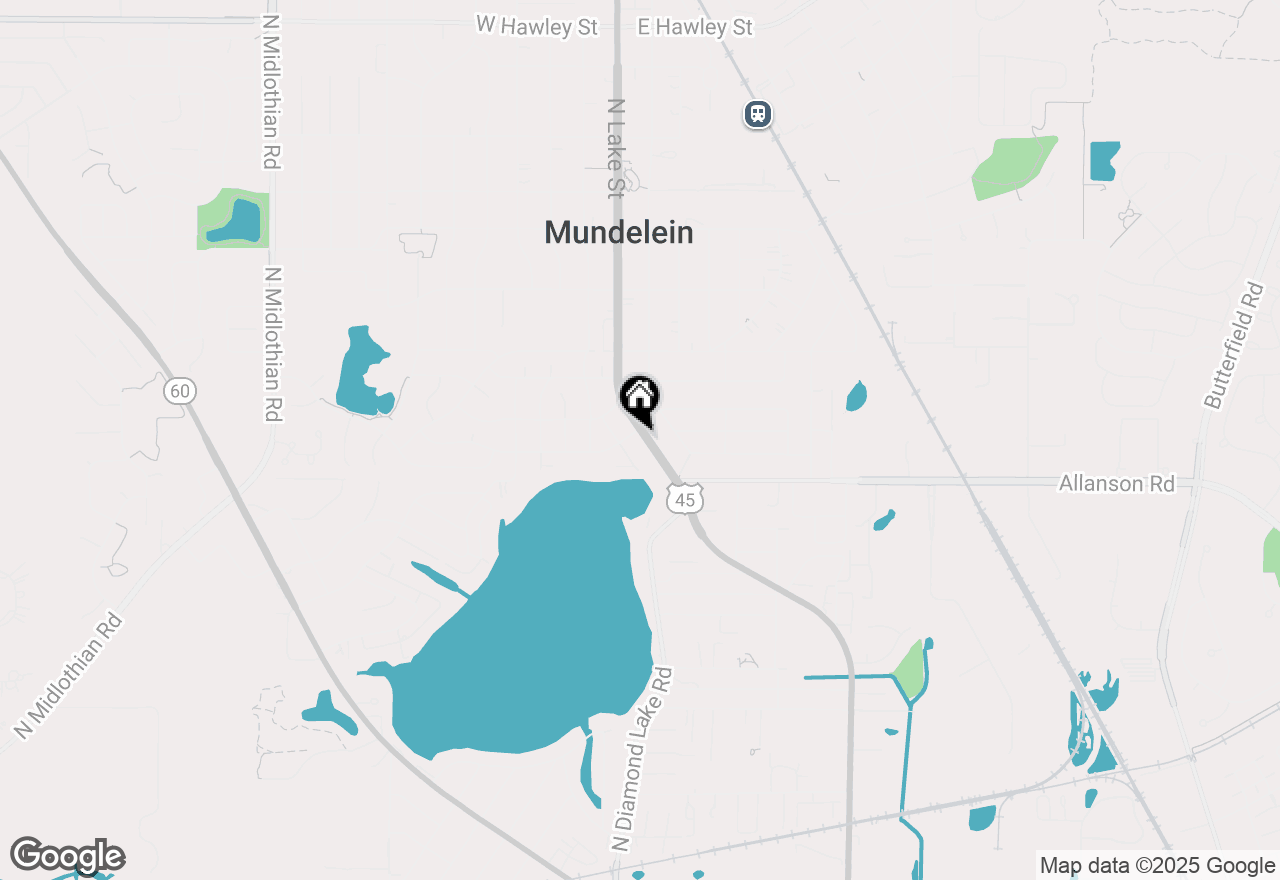 Map of 420 S Lake Street, Mundelein, IL 60060