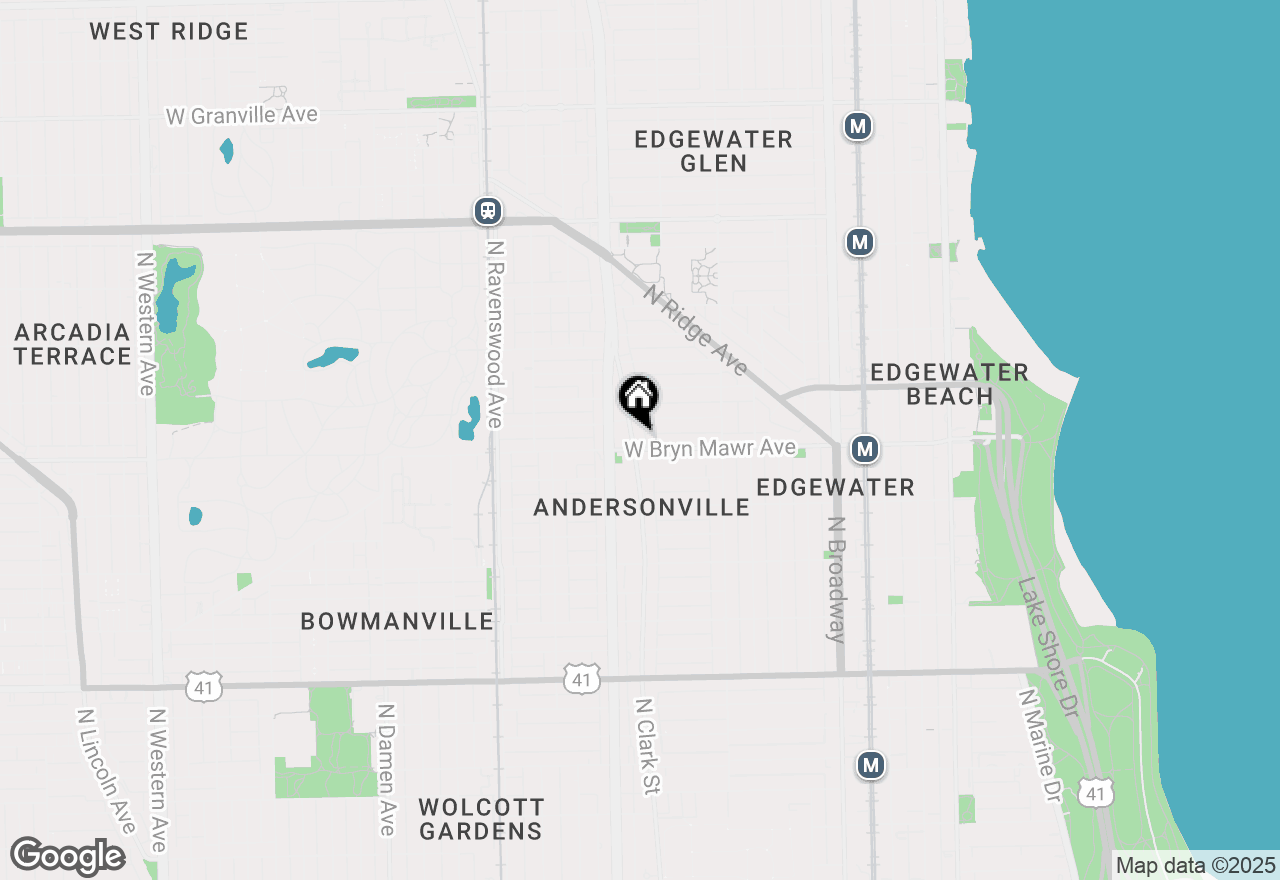 Map of (Address confidential), Chicago, Illinois 60660