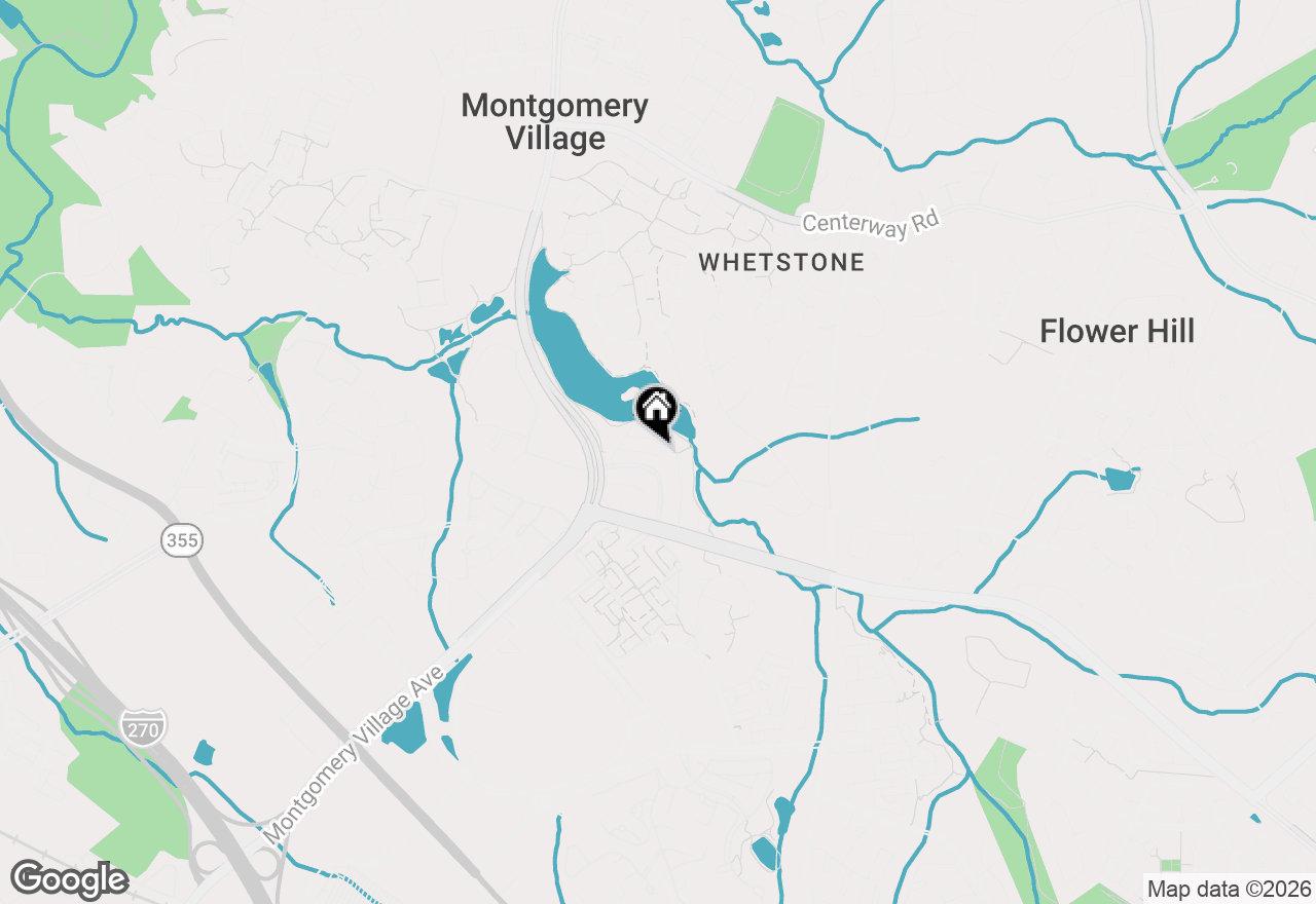 Map of 9817 Sailfish Terrace, Montgomery Village, MD 20886