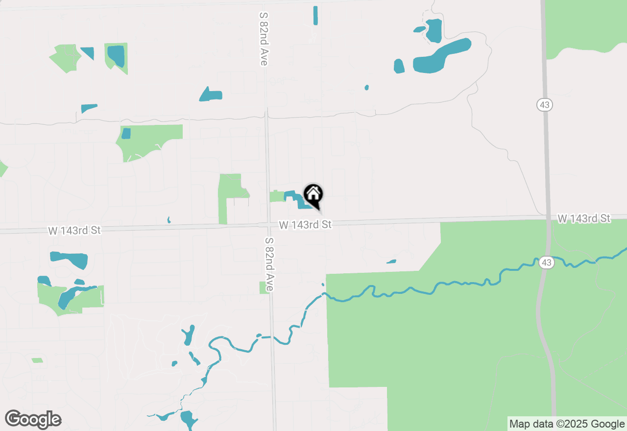 Map of 8017 142nd Place #14, Orland Park, IL 60462