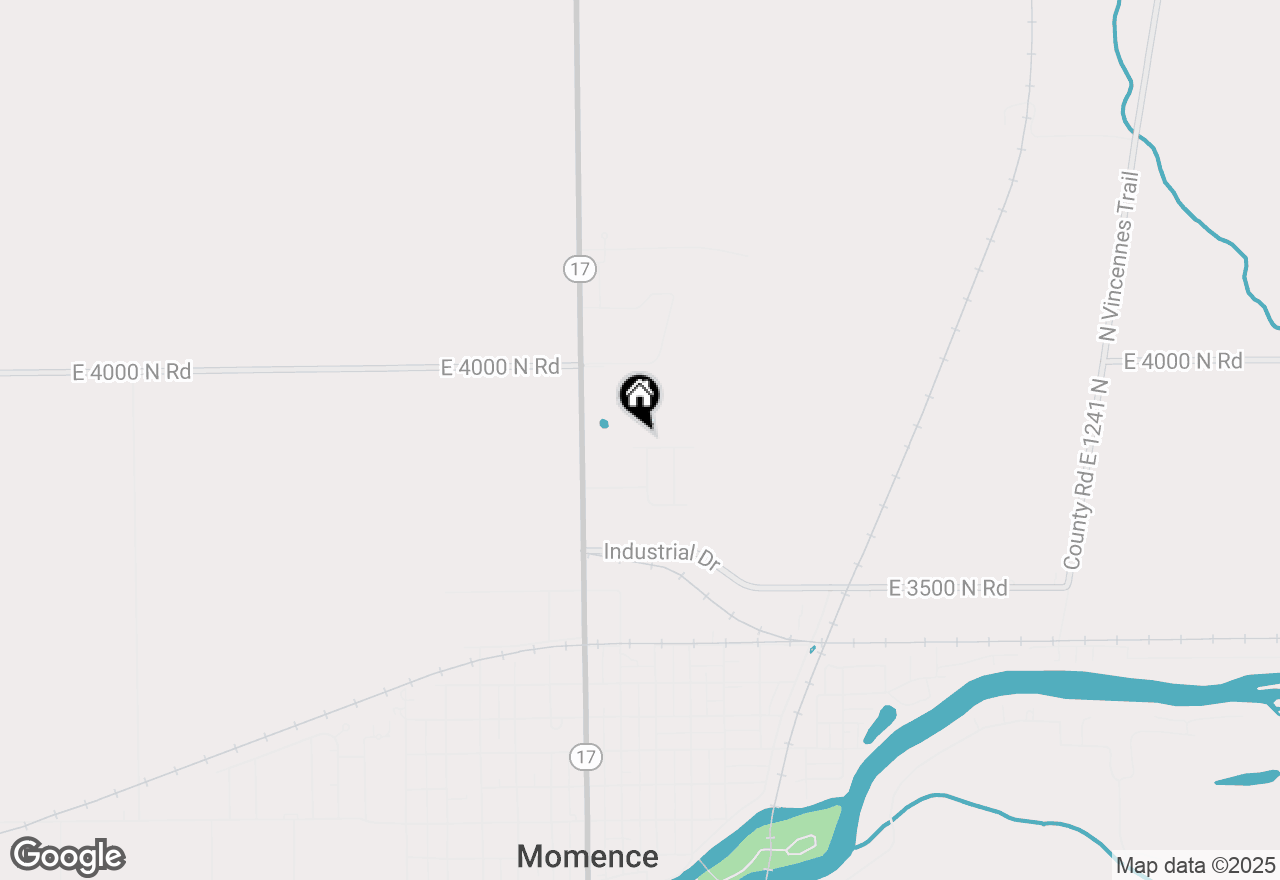 Map of 971 Brown Drive, Momence, IL 60954