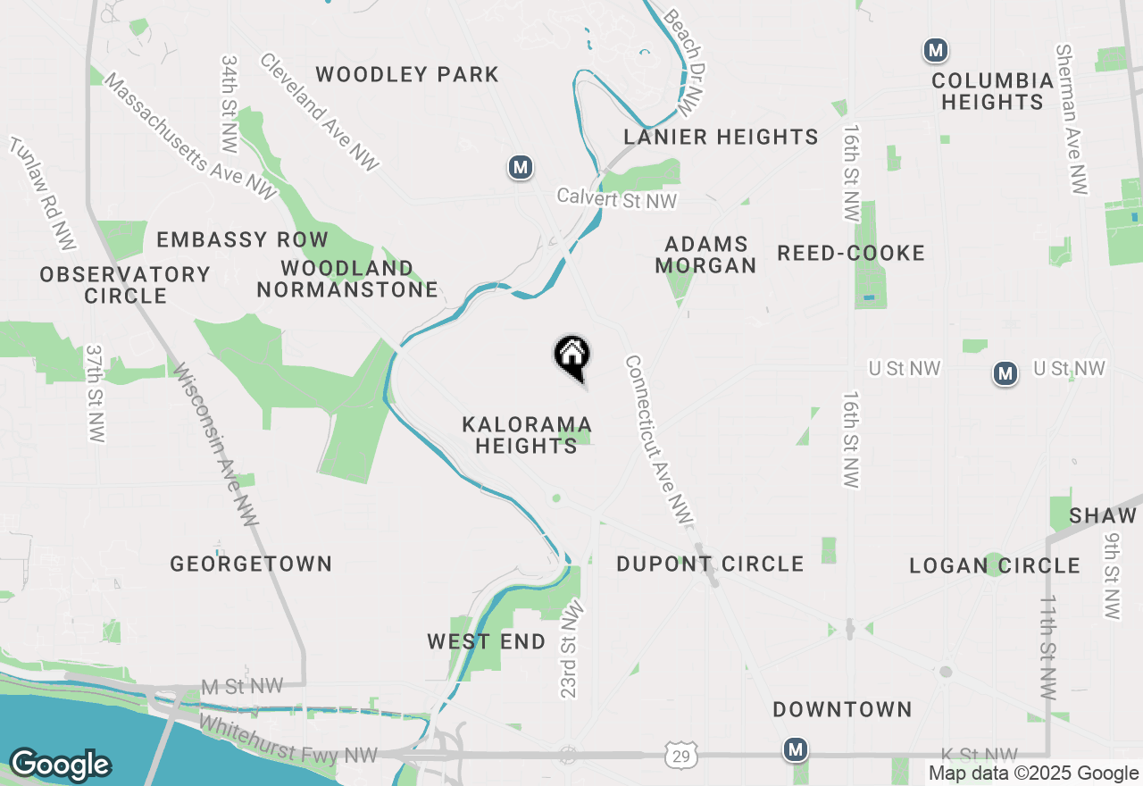 Map of 2225 California Street Nw #201, Washington, DC 20008