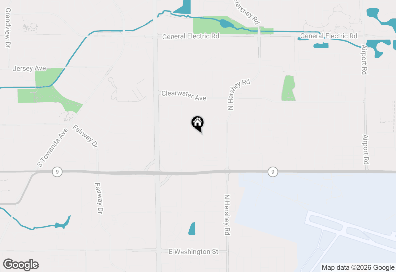 Map of 1225 Rutledge Road, Bloomington, IL 61704