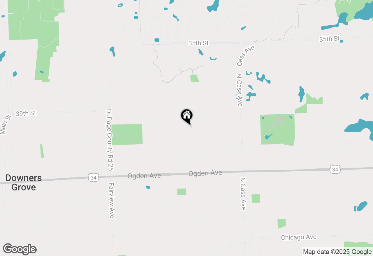 Map of 3931 N Park Street, Westmont, IL 60559