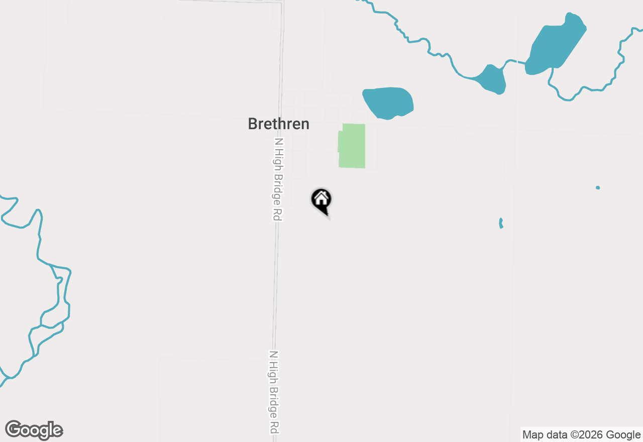 Map of 0 Maple Avenue, Brethren, MI 49619