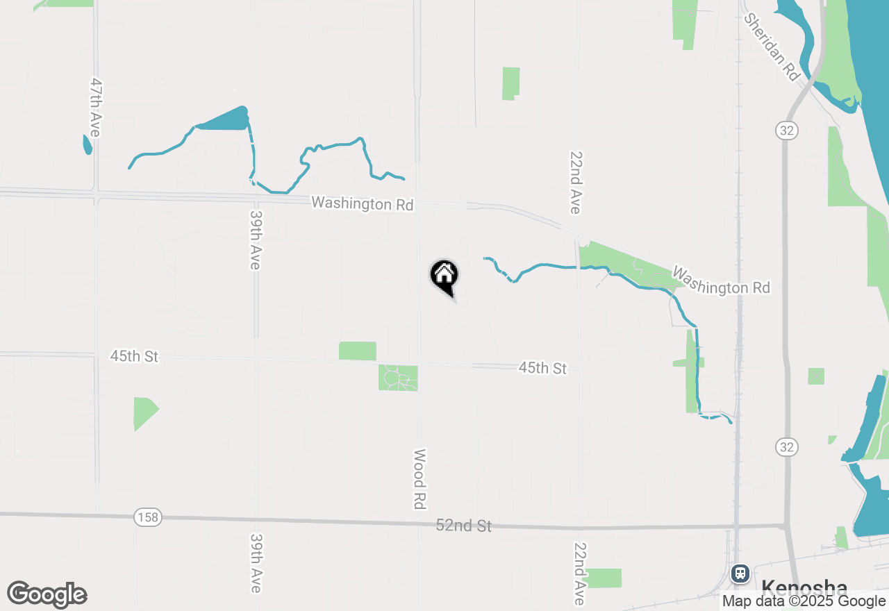 Map of 4129 29th Ave, Kenosha, WI 53140