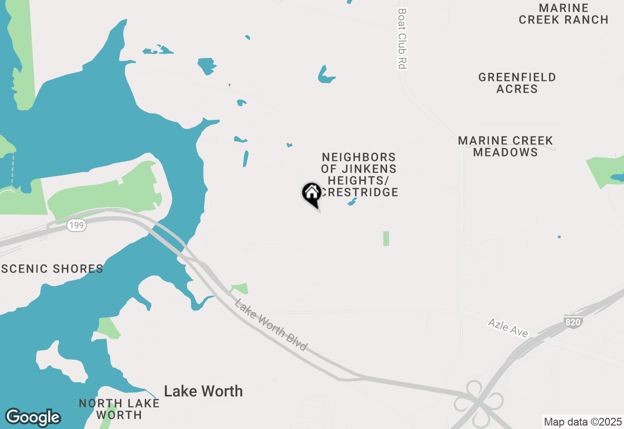 Map of 4717 Homelands Way, Fort Worth, TX 76135