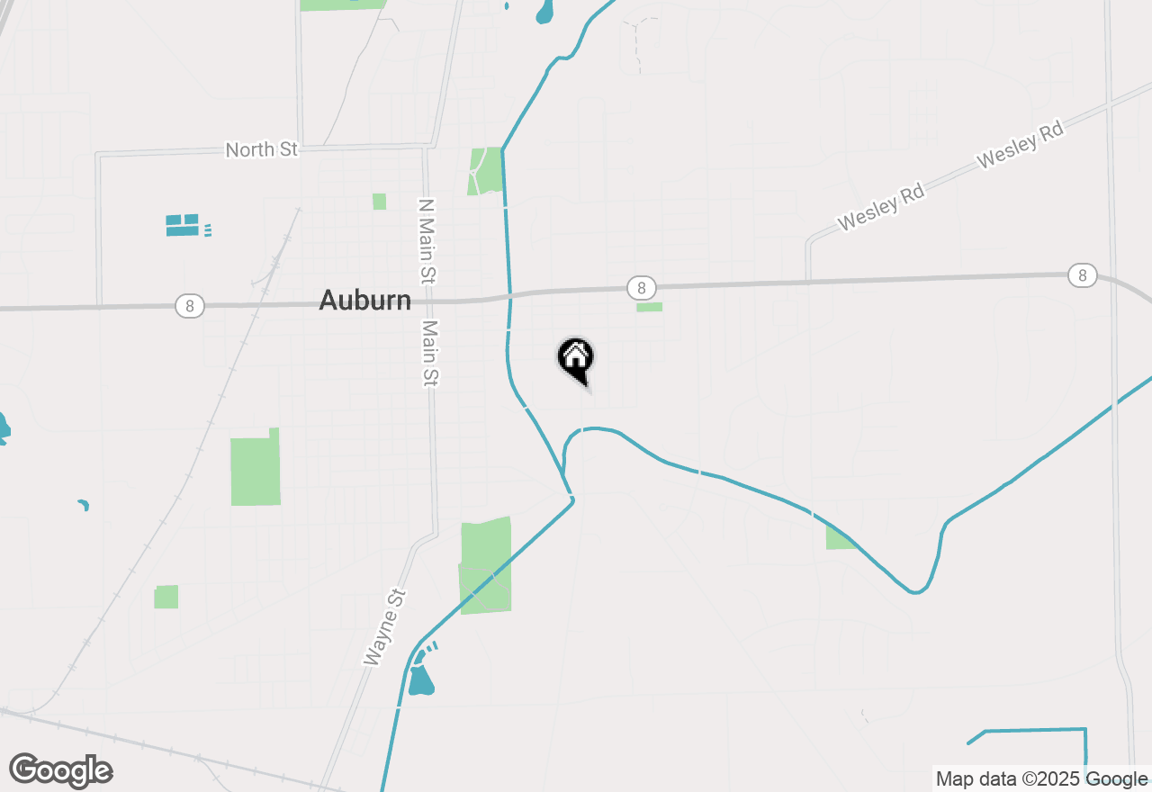 Map of 259 S Center Street, Auburn, IN 46706