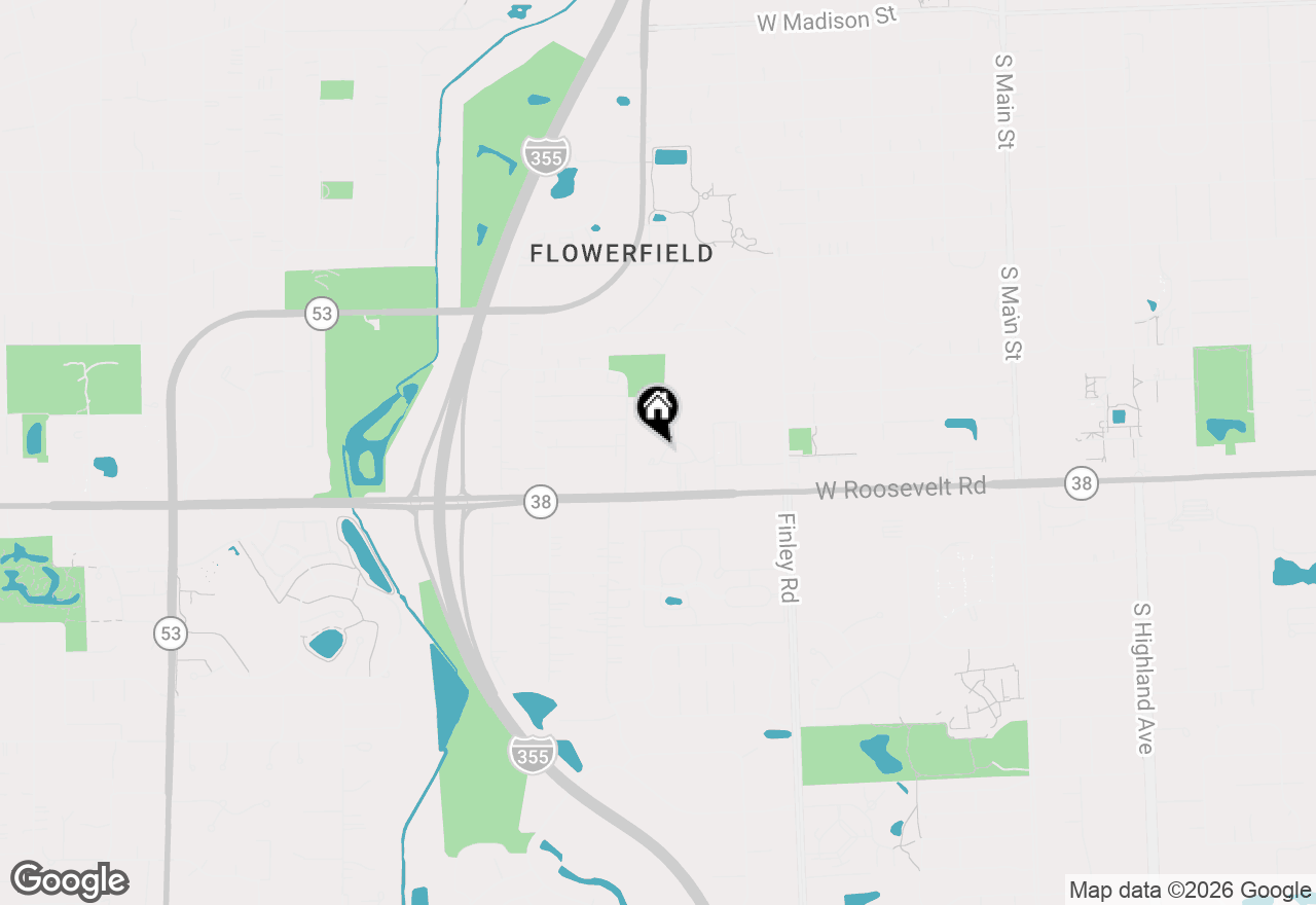 Map of 1188 Royal Glen Drive #117B, Glen Ellyn, IL 60137