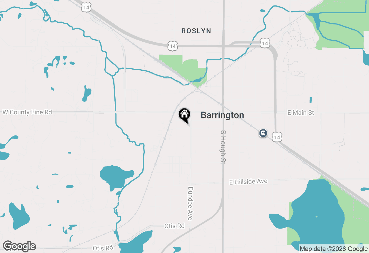 Map of 318 W Lake Street, Barrington, IL 60010