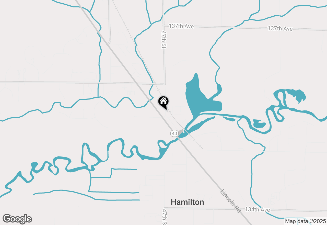 Map of 3552 47th Street, Hamilton, MI 49419
