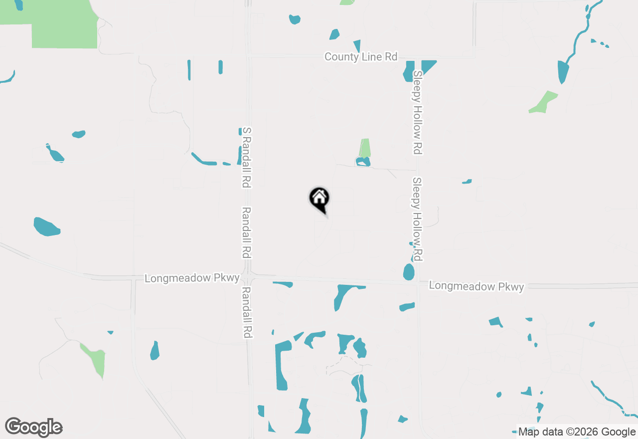 Map of 413 Cold Spring Street, Algonquin, IL 60102