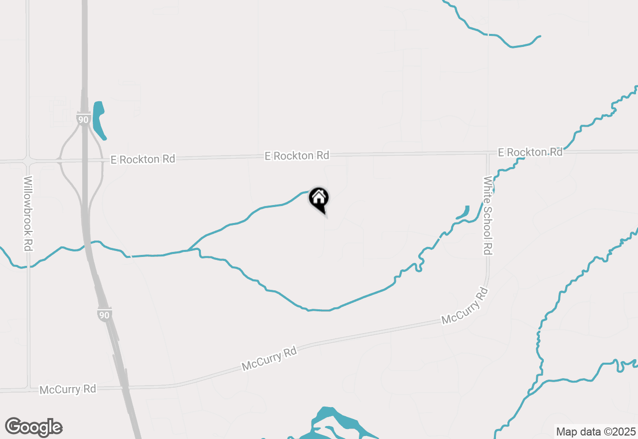 Map of 13244 Promontory Trail, Roscoe, IL 61073