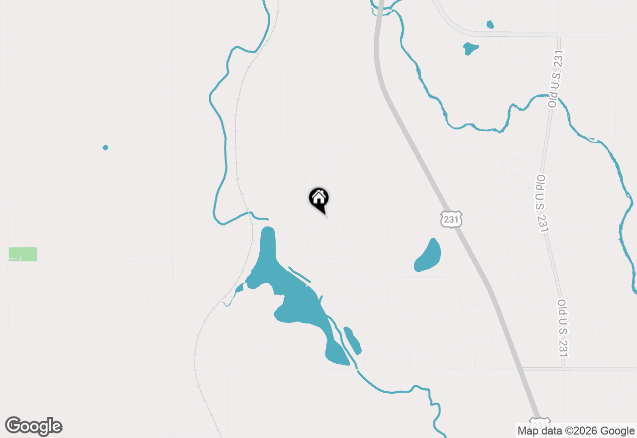 Map of 4329 N Admirals Pointe Drive, Lafayette, IN 47909