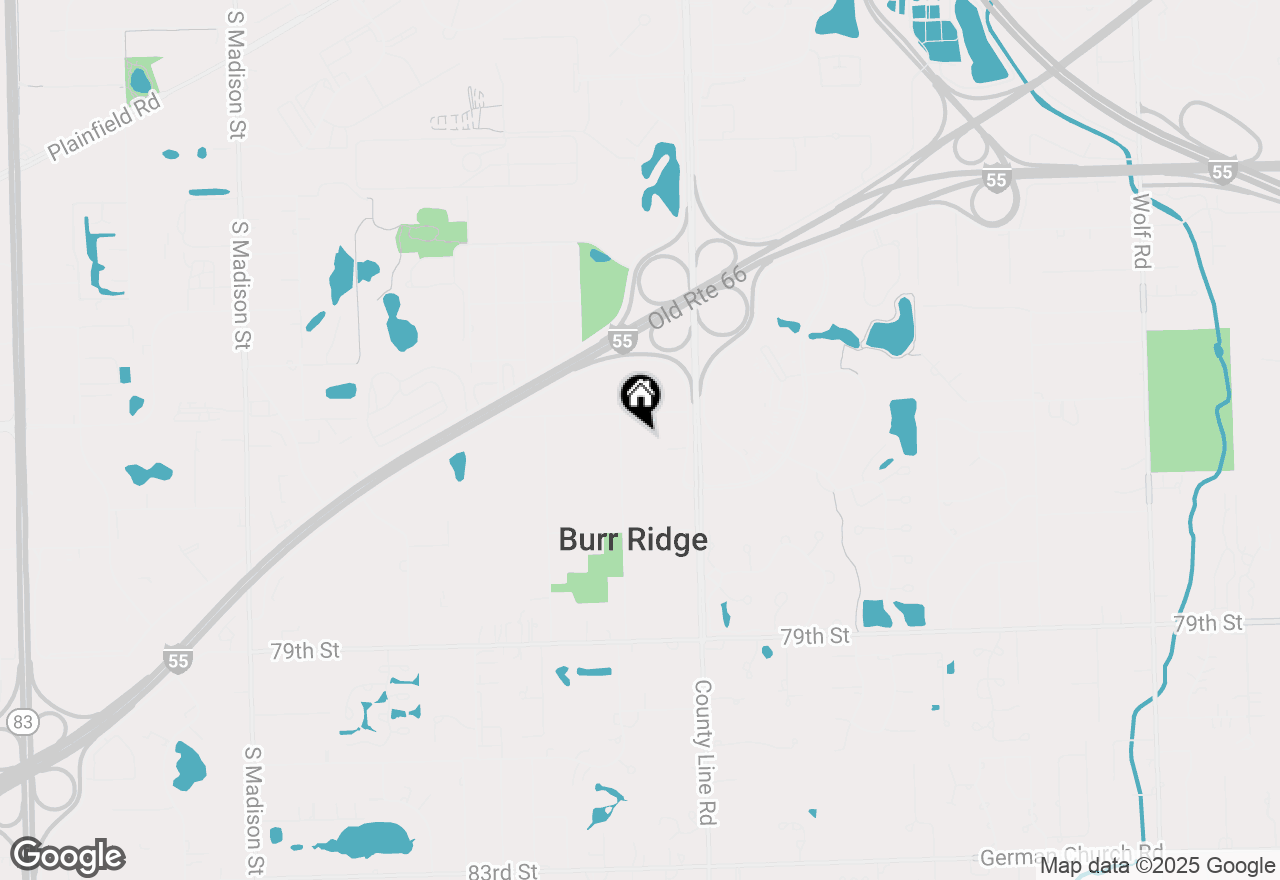 Map of 7511 Drew Avenue, Burr Ridge, IL 60527