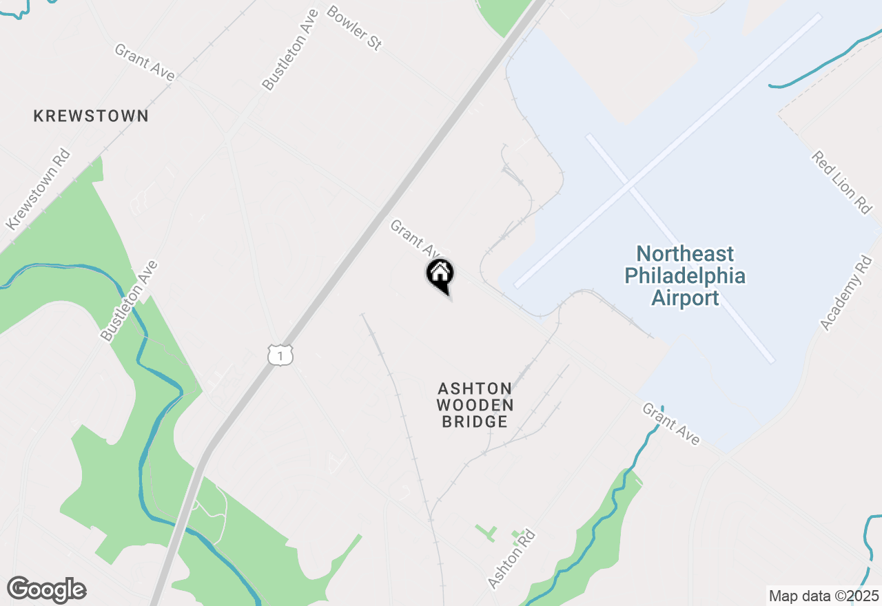 Map of 9490 Blue Grass Road #E, Philadelphia, PA 19114