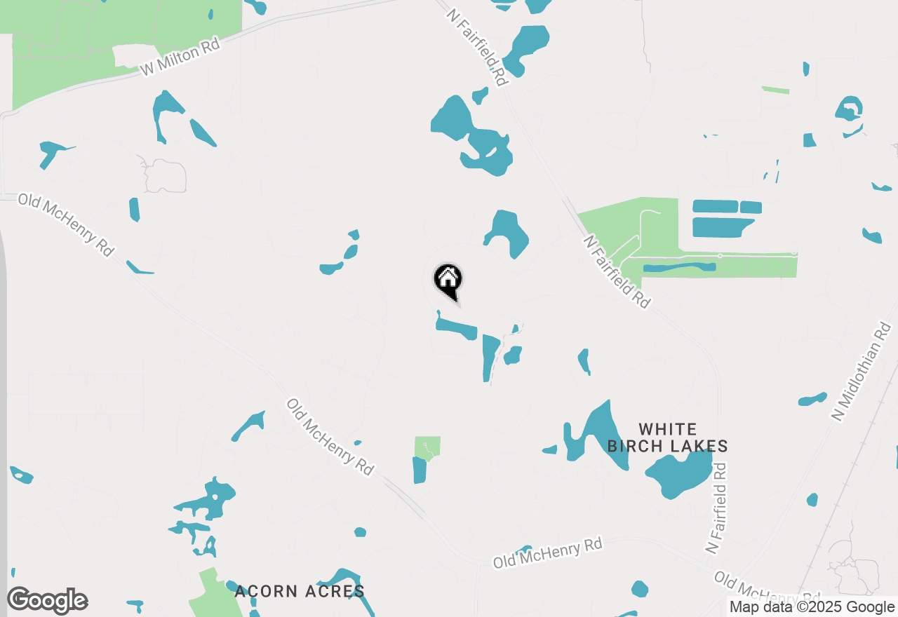 Map of 23133 W Bonnyrigg Court, Hawthorn Woods, IL 60047