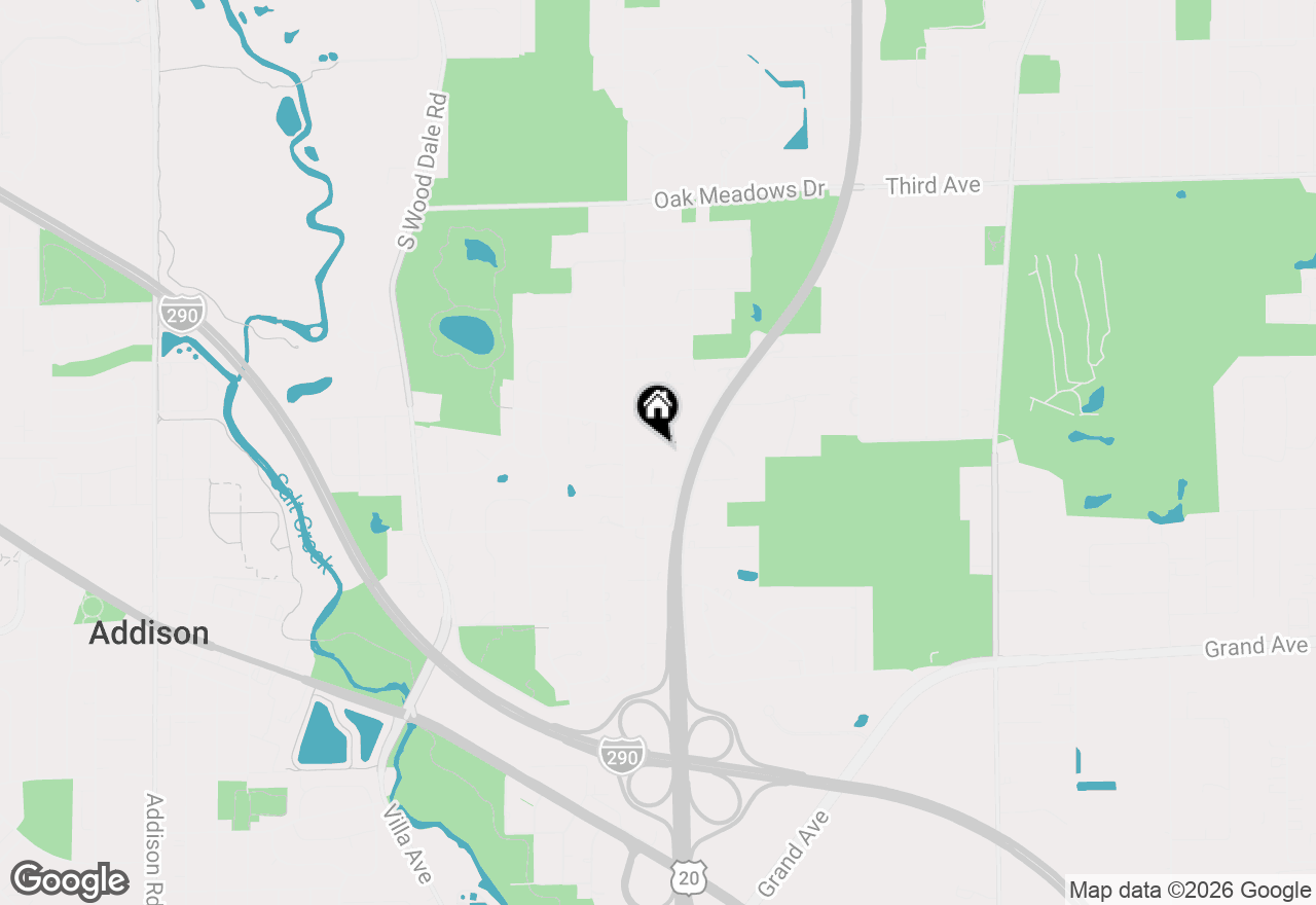 Map of 17W335 Forestview Drive, Bensenville, IL 60106