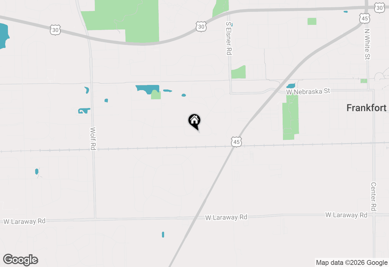 Map of 10626 Shilling Road, Frankfort, IL 60423