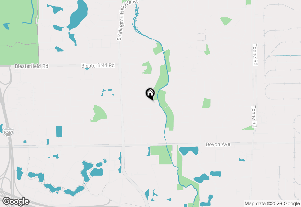 Map of 99 Essex Road, Elk Grove Village, IL 60007