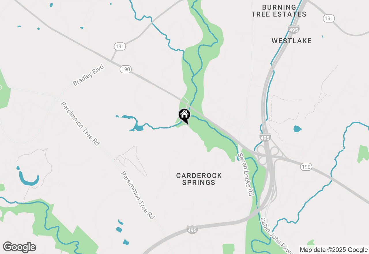 Map of 8428 Magruder Mill Court, Bethesda, MD 20817