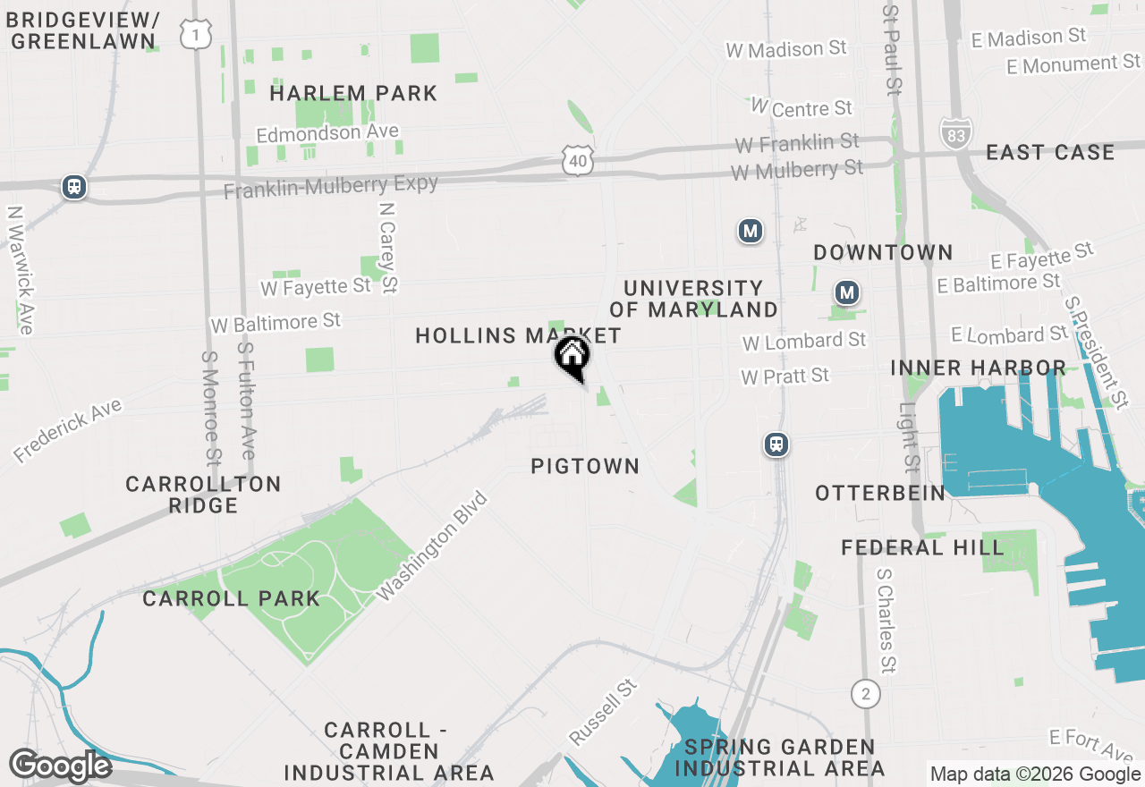 Map of 207 Roundhouse Court, Baltimore, MD 21230