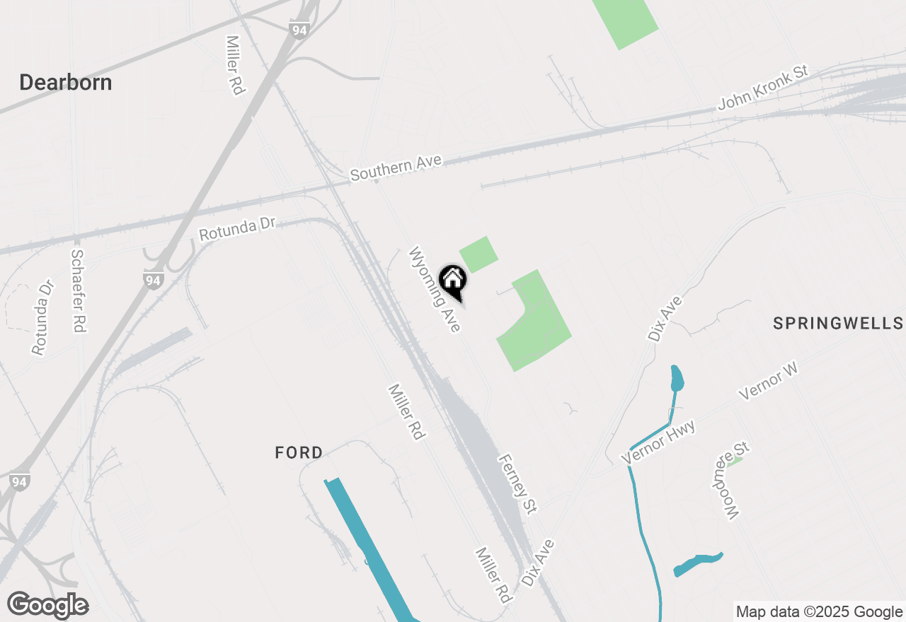 Map of 3400 Wyoming Street, Dearborn, MI 48120