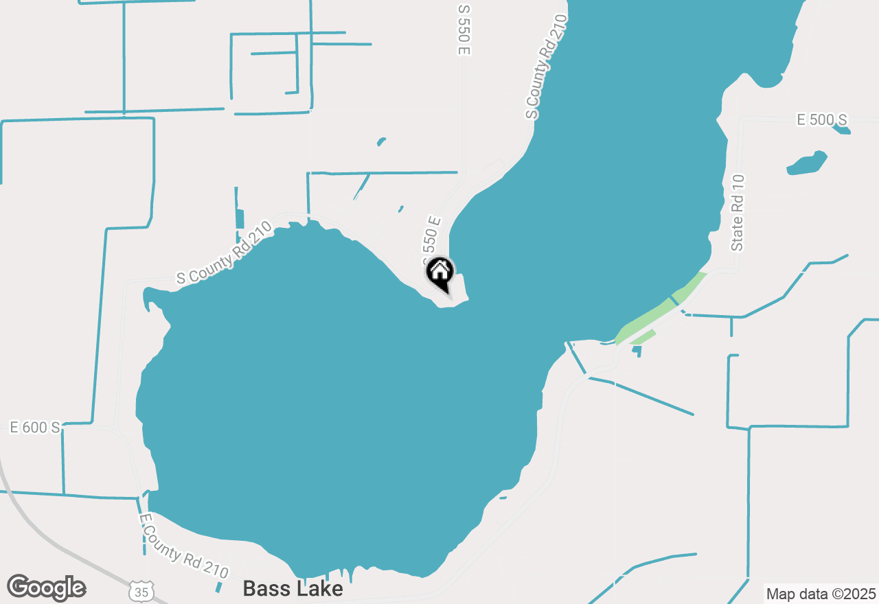 Map of 5401 E Riviera Court, Knox, IN 46534