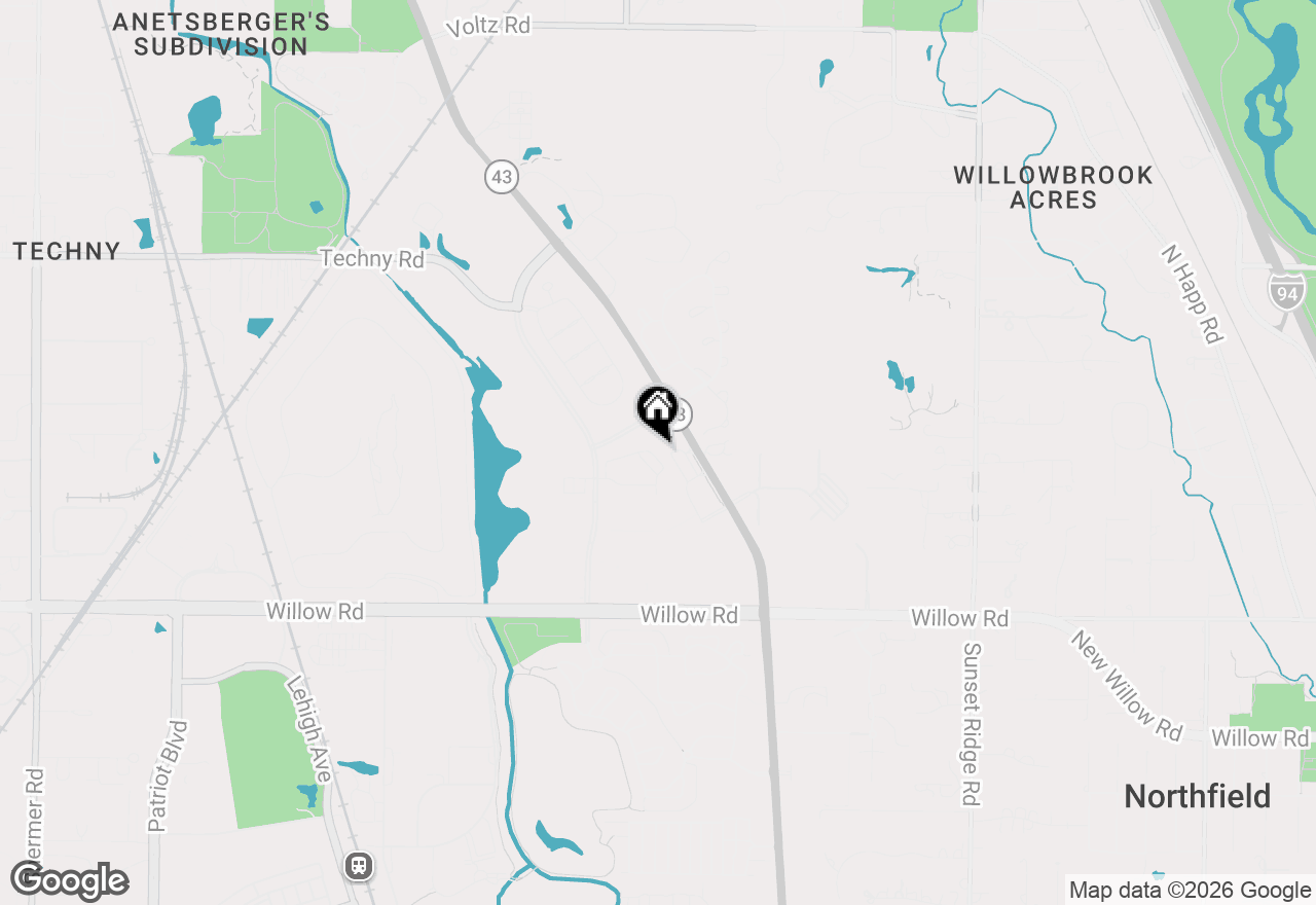 Map of 916 Enfield Drive #5-A2, Northbrook, IL 60062